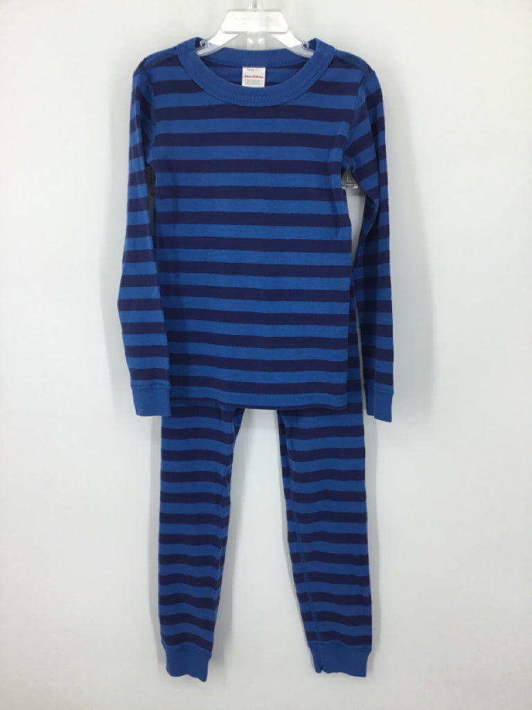 Hanna Andersson Child Size 6 Blue Stripe Pajamas - boys