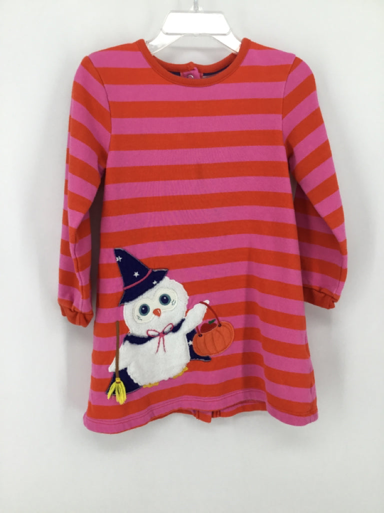 Baby Boden Child Size 2 Pink Halloween Dress