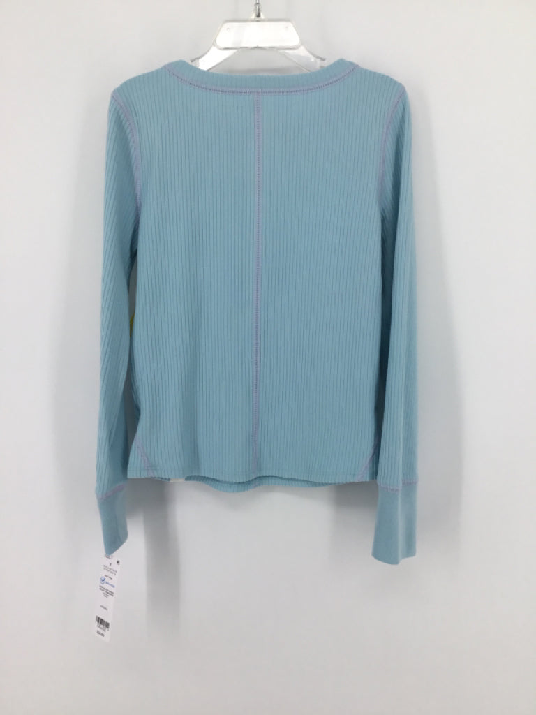 Carter's Child Size 7 Blue Shirt - girls