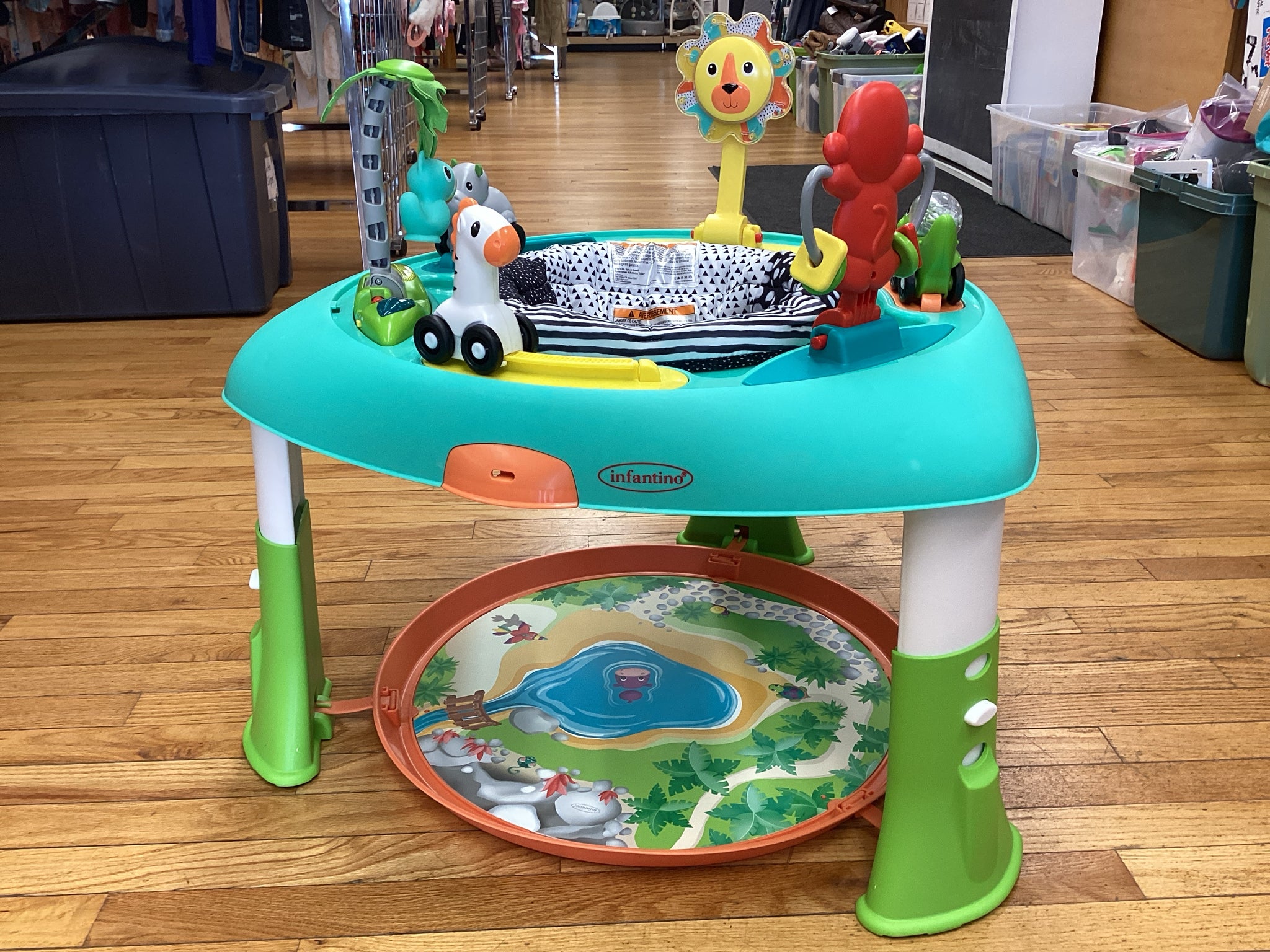 infantino 2-in-1 Sit, Spin, & Stand Entertainer Activity Table