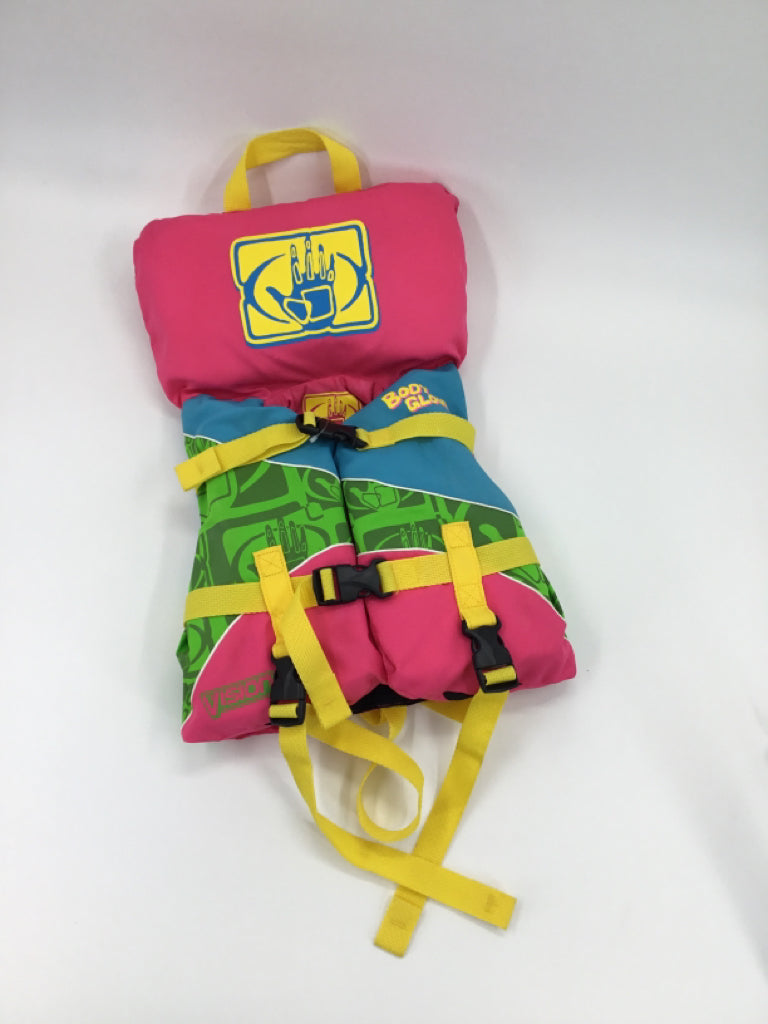 Body Glove Child Size Infant Pink Life Vest