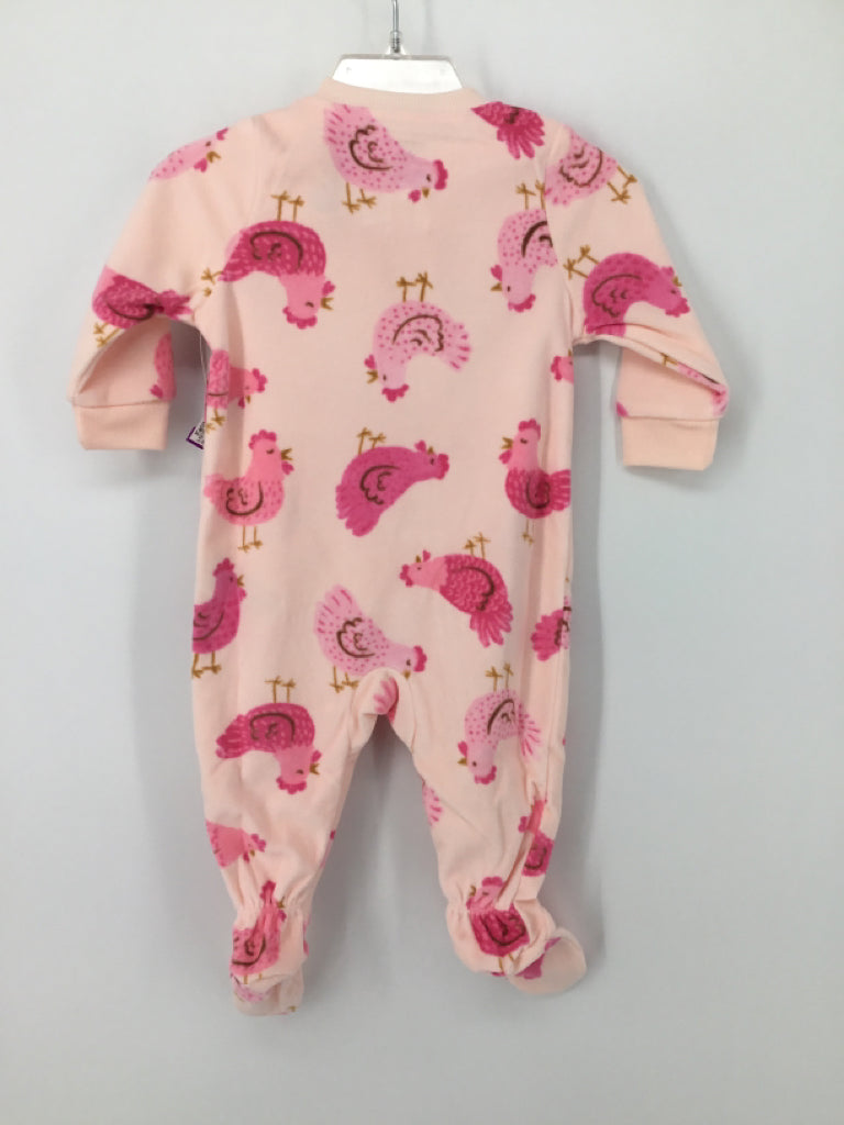Carter's Child Size 6 Months Pink Sleepers