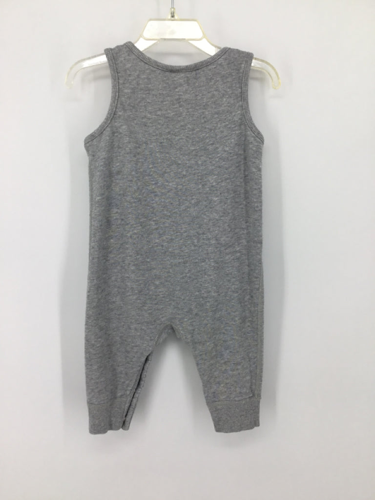 Hanna Andersson Child Size 6-12 Months Gray Solid Outfit - boys