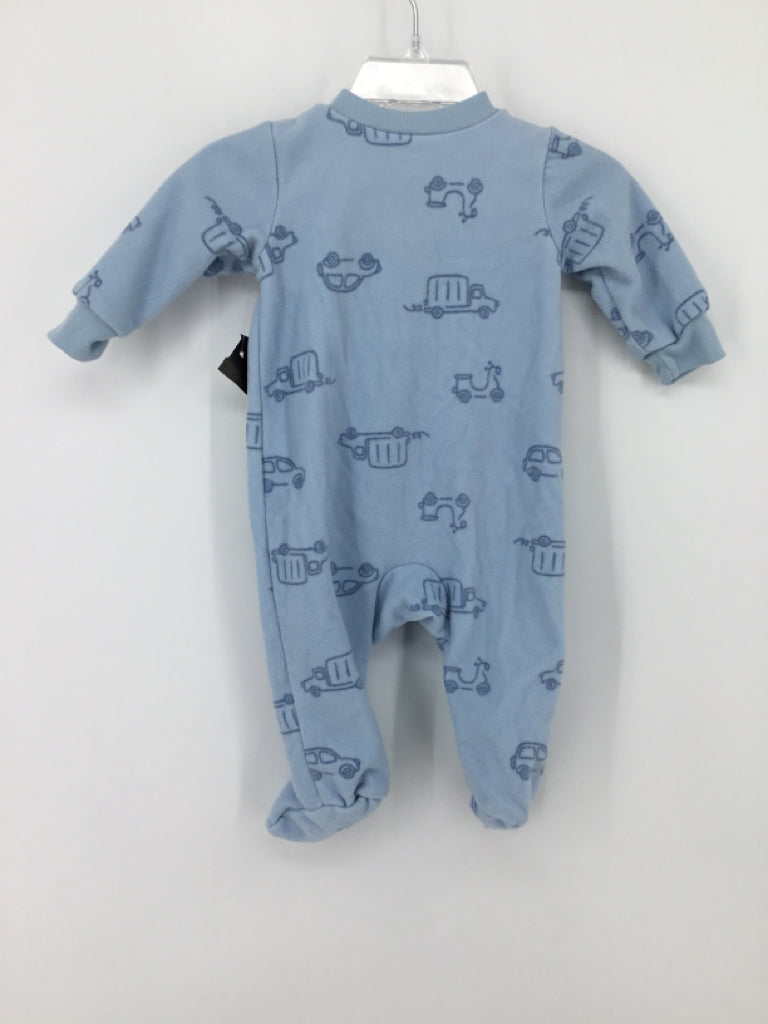Carter's Child Size 3 Months Blue Sleepers