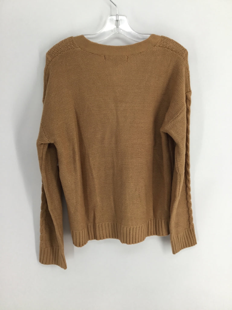 Love Ellie Child Size 12 Tan Sweater - girls