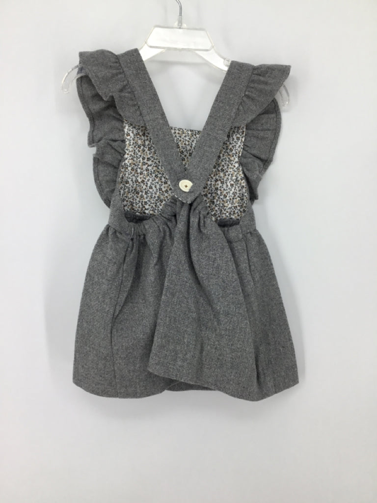 Zara Child Size 18-24 Months Gray Dress - girls