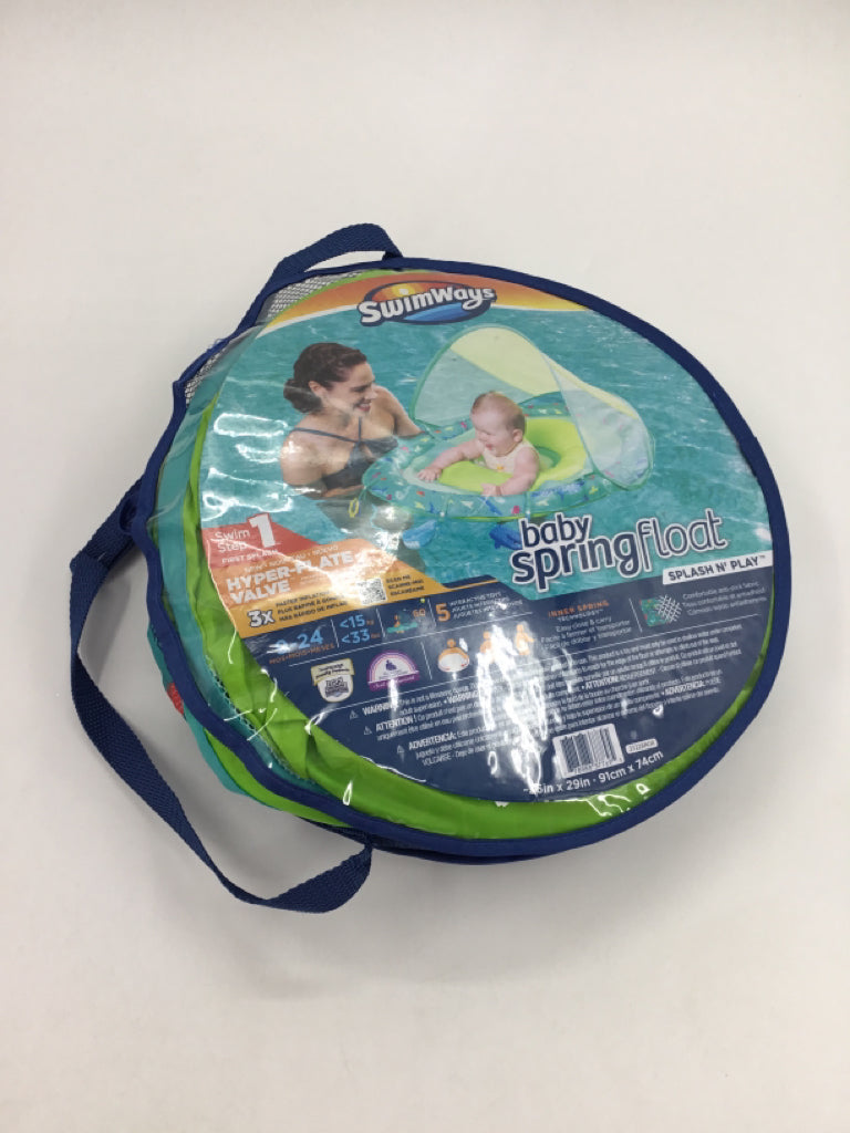 Swimways Baby Spring Float Splash n Play