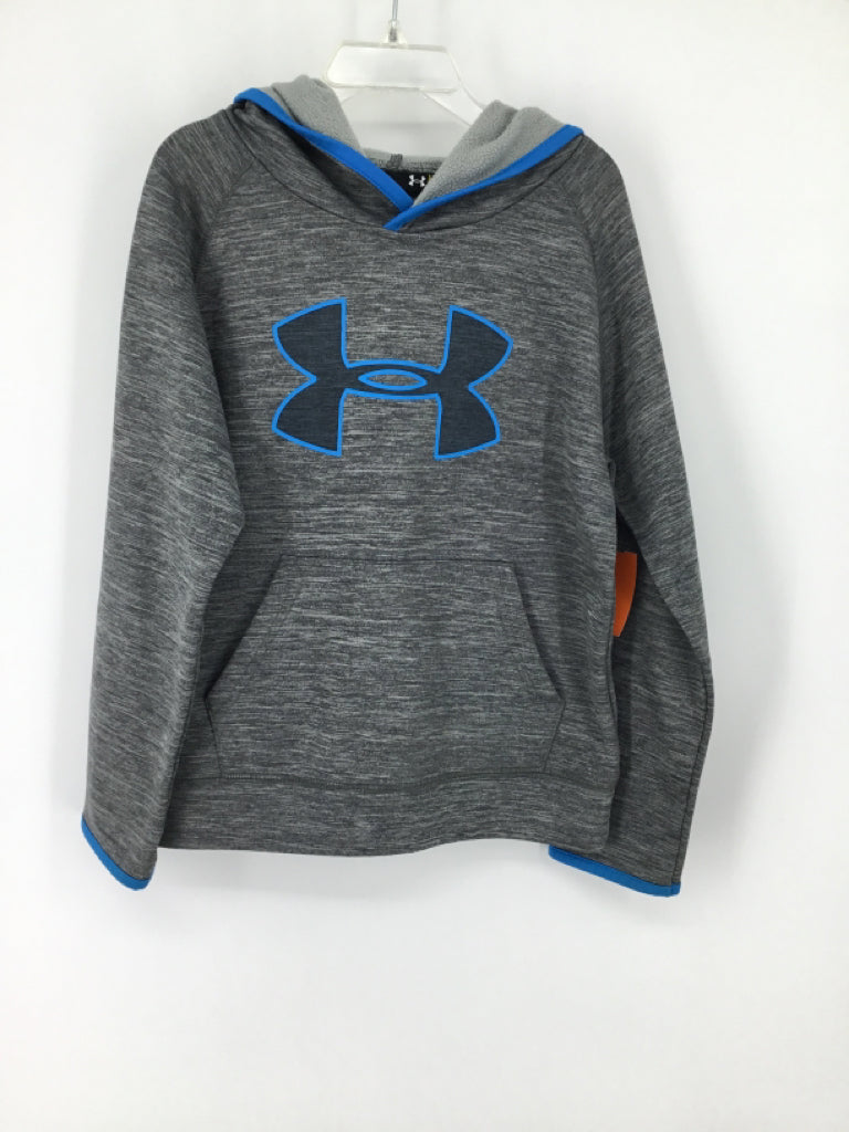 Under Armour Child Size 7 Gray Marbled Sweatshirt - boys