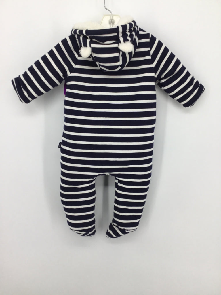 Baby Gap Child Size 6-12 Months Navy Stripe Outerwear - boys