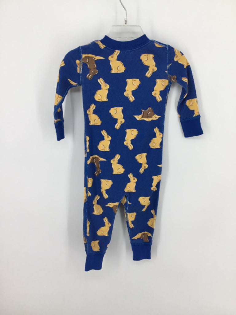 Hanna Andersson Child Size 6-12 Months Blue Easter Pajamas