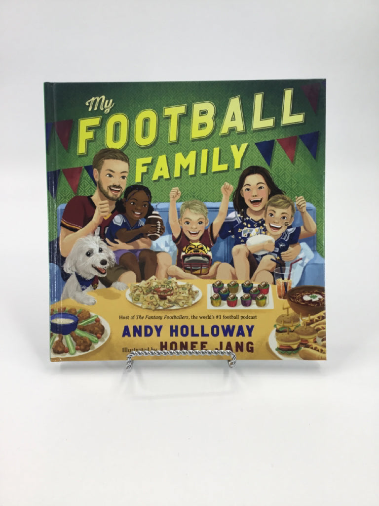 My Football Family Hardback Book