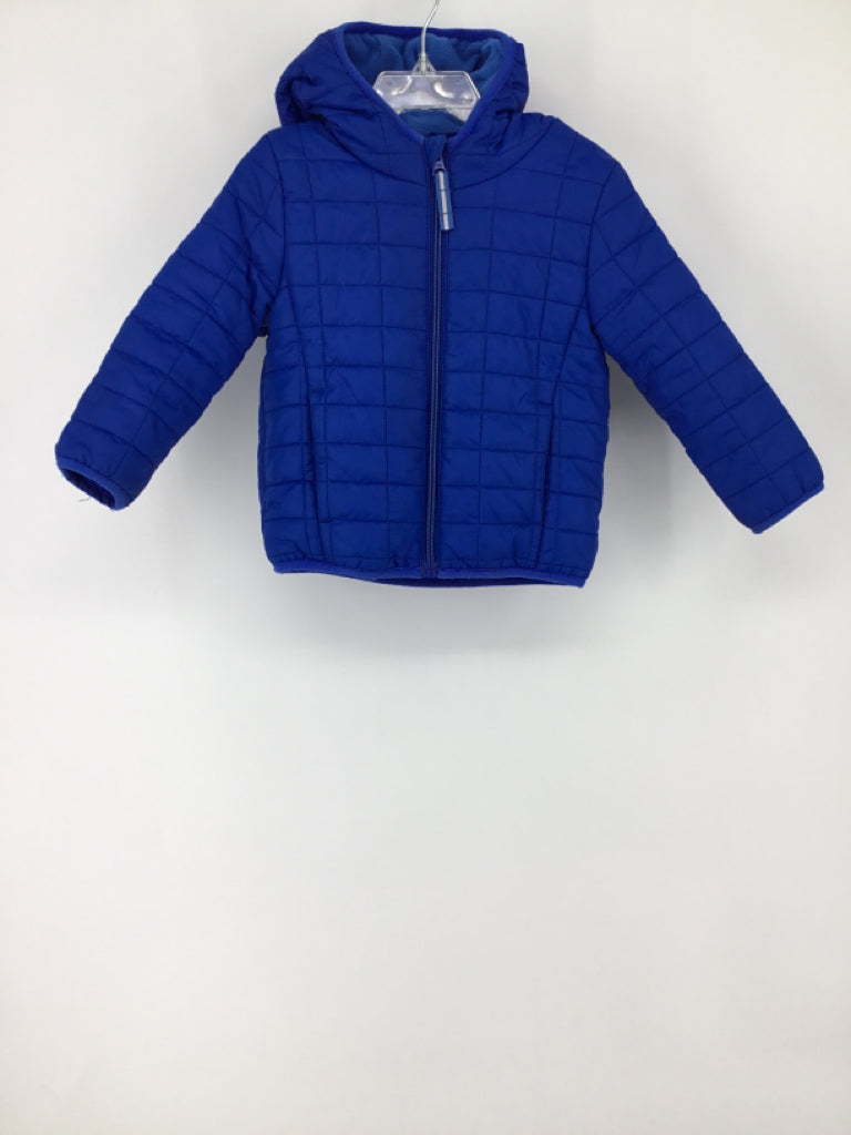 Cat & Jack Child Size 2 Blue Solid Outerwear - boys