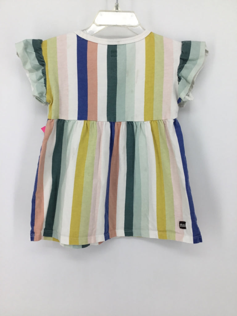 Tea Child Size 12-18 Months Multi-Color Dress - girls
