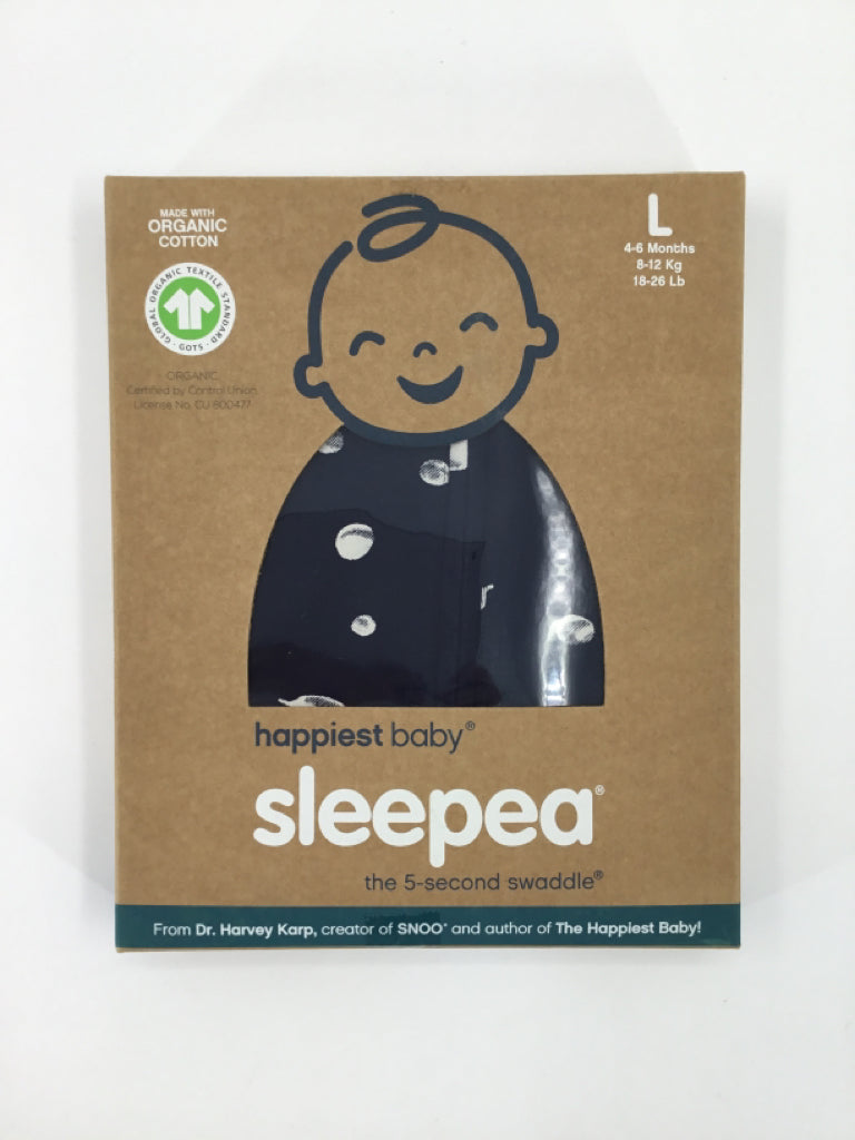 Happiest Baby Sleepea Child Size L Navy Sleep Sacks & Swaddles