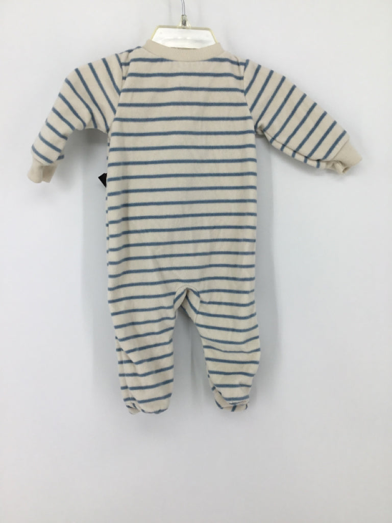 Child of Mine Child Size 0-3 Months Blue Sleepers