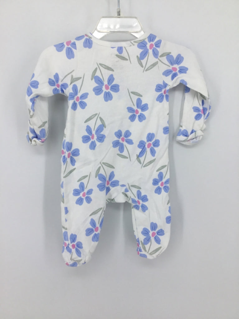 Just One You Made by Carters Child Size 3 Months Blue Sleepers
