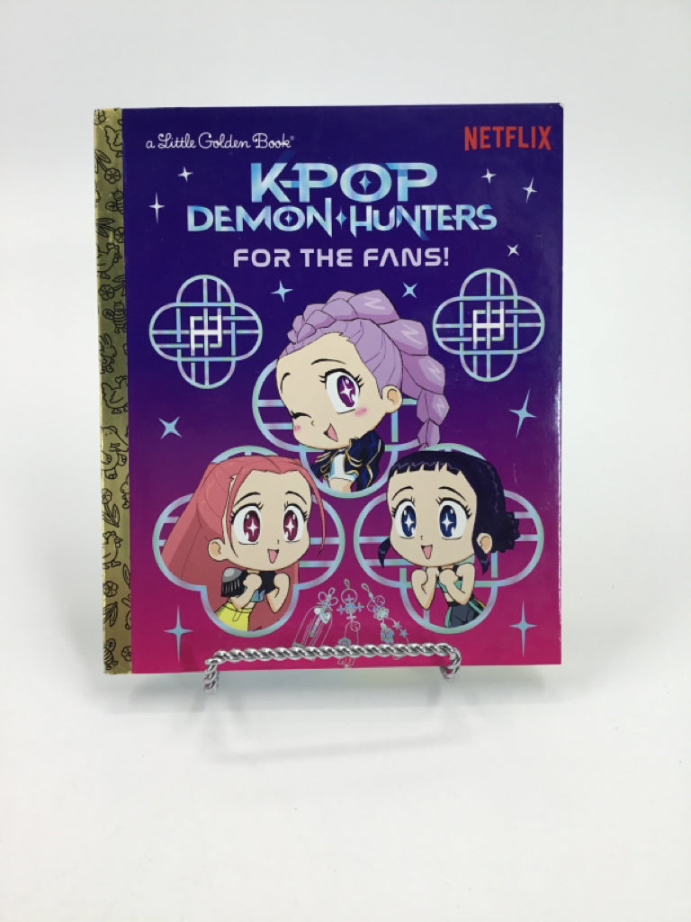 K-Pop Demon Hunters For The Fans Hard Back Book