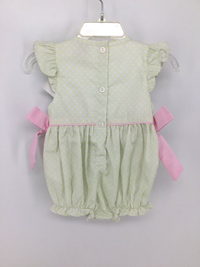 Lillie & Lilah Child Size 3 Months Yellow Easter Outfit
