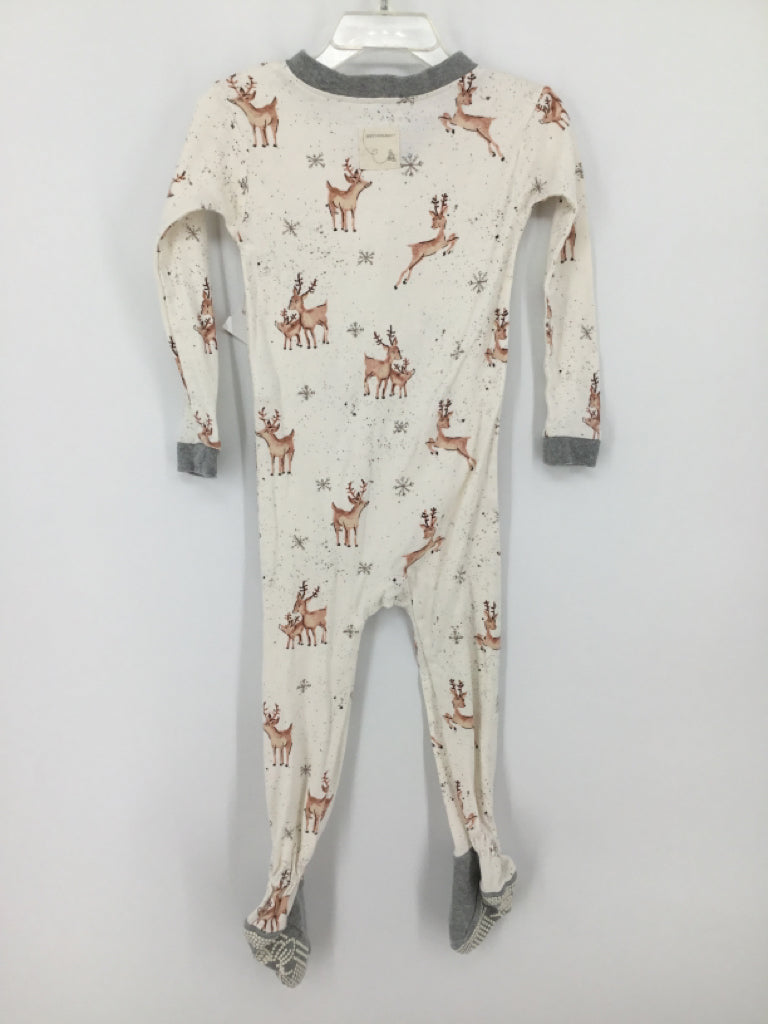 Burt's Bees Baby Child Size 24 Months White Christmas