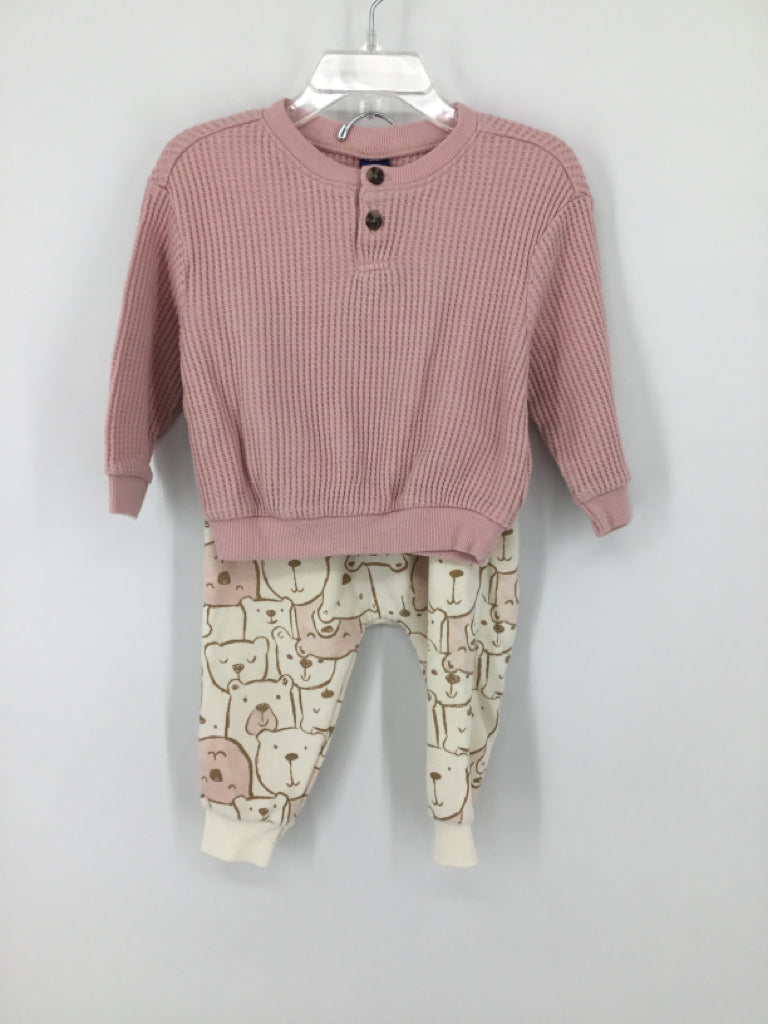 Old Navy Child Size 12-18 Months Pink Outfit - girls