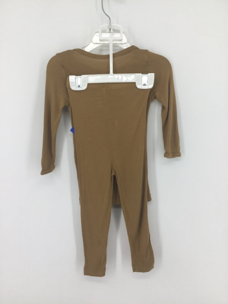 Solly Baby Child Size 6-12 Months Tan Solid Outfit - boys