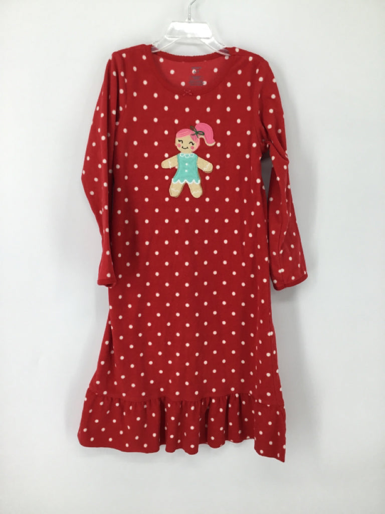 Carter's Child Size 6 Red Christmas Pajamas