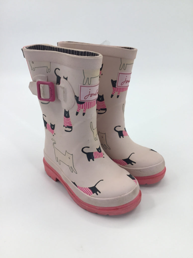 Joules Child Size 9 Toddler Pink Rain/Snow Boots