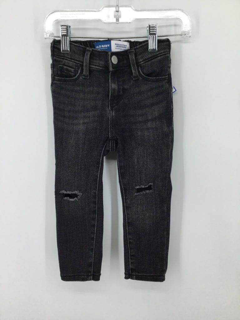 Old Navy Child Size 2 Black Jeans - girls