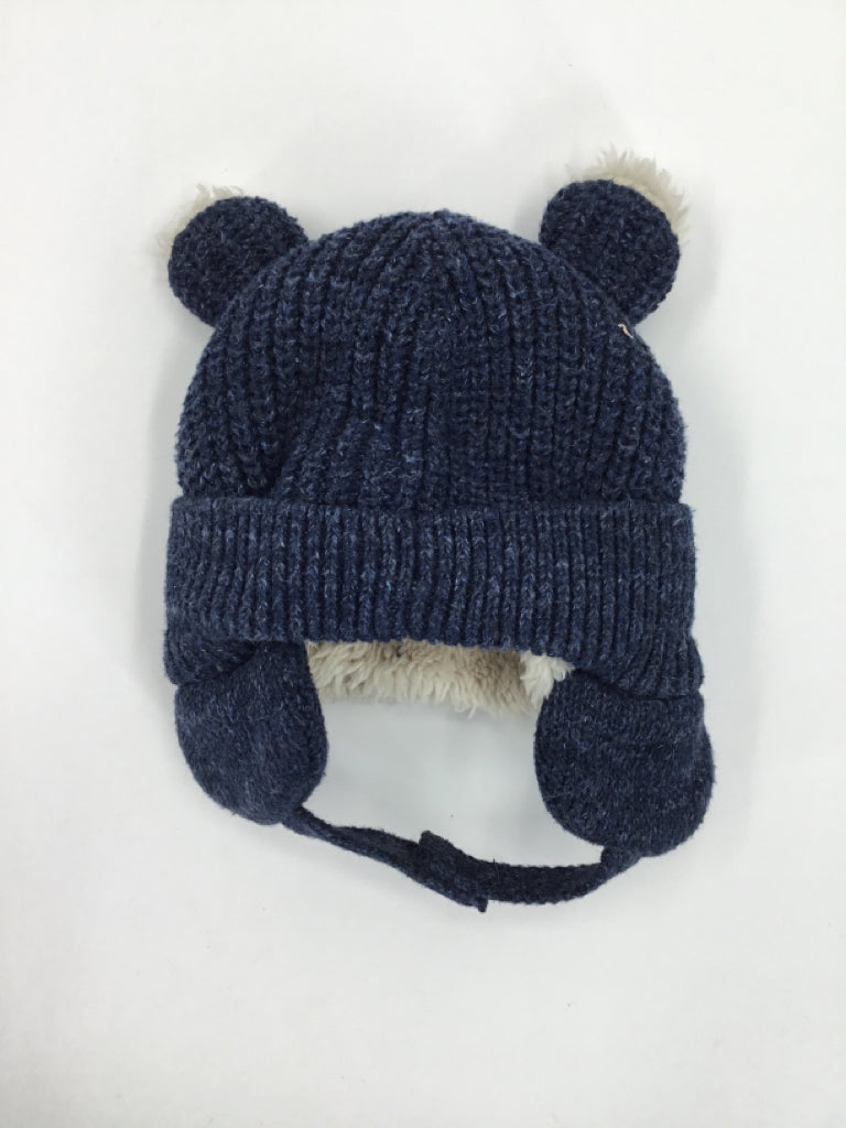 Baby Gap Child Size 0-3 Months Blue Solid Hats - boys