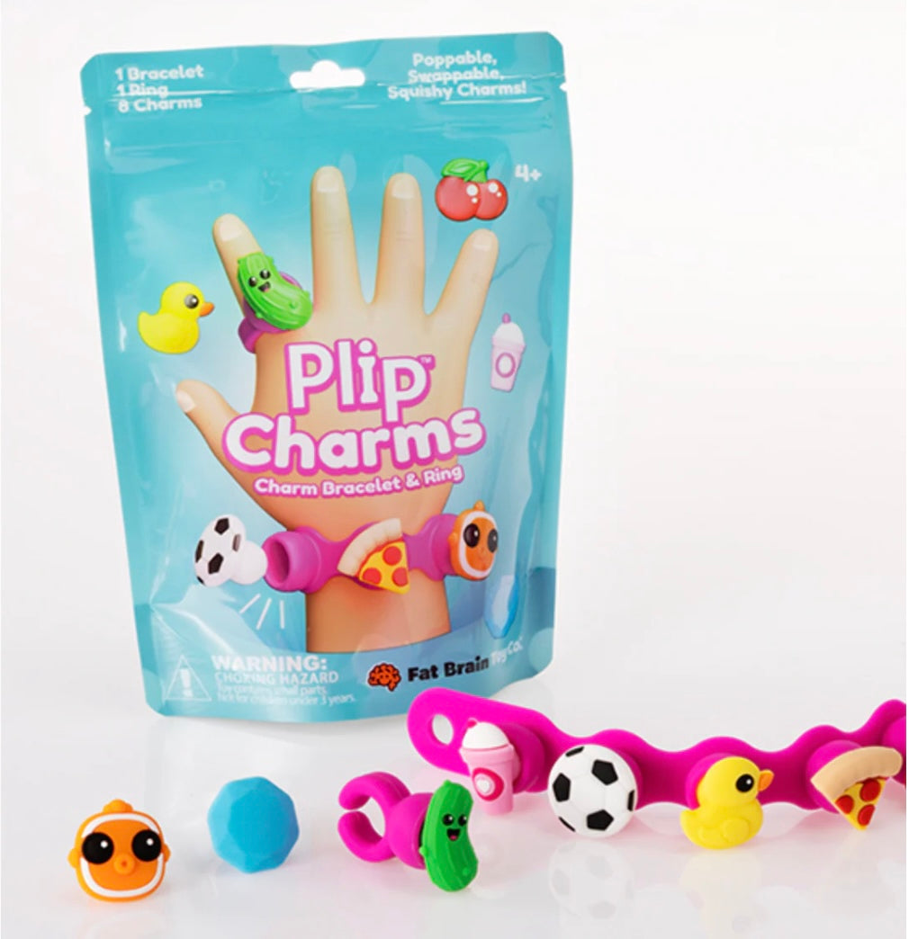 Fat Brain Toys - Plip Charms (Teal)