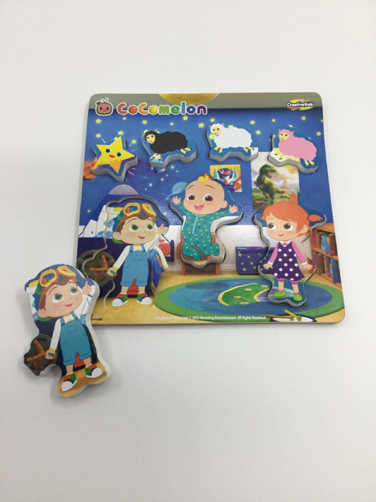 Cocomelon Wooden Chunky Puzzle