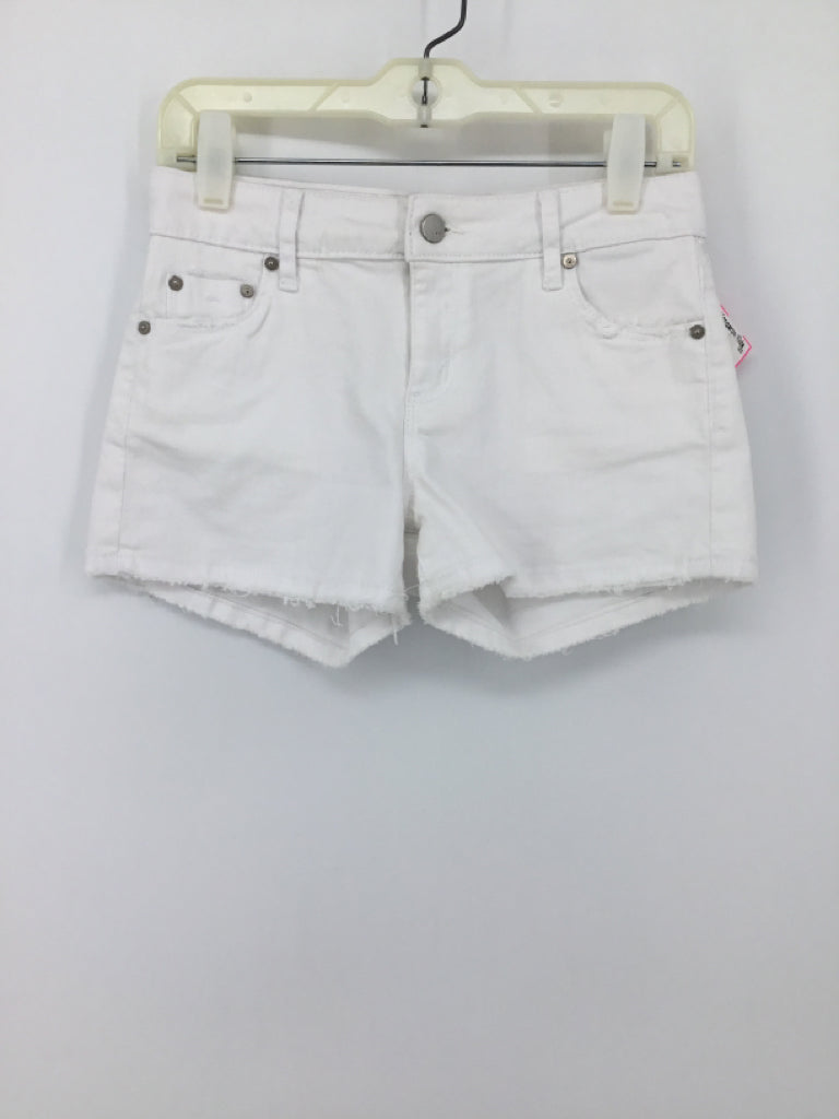 tractr Child Size 10 White Shorts - girls