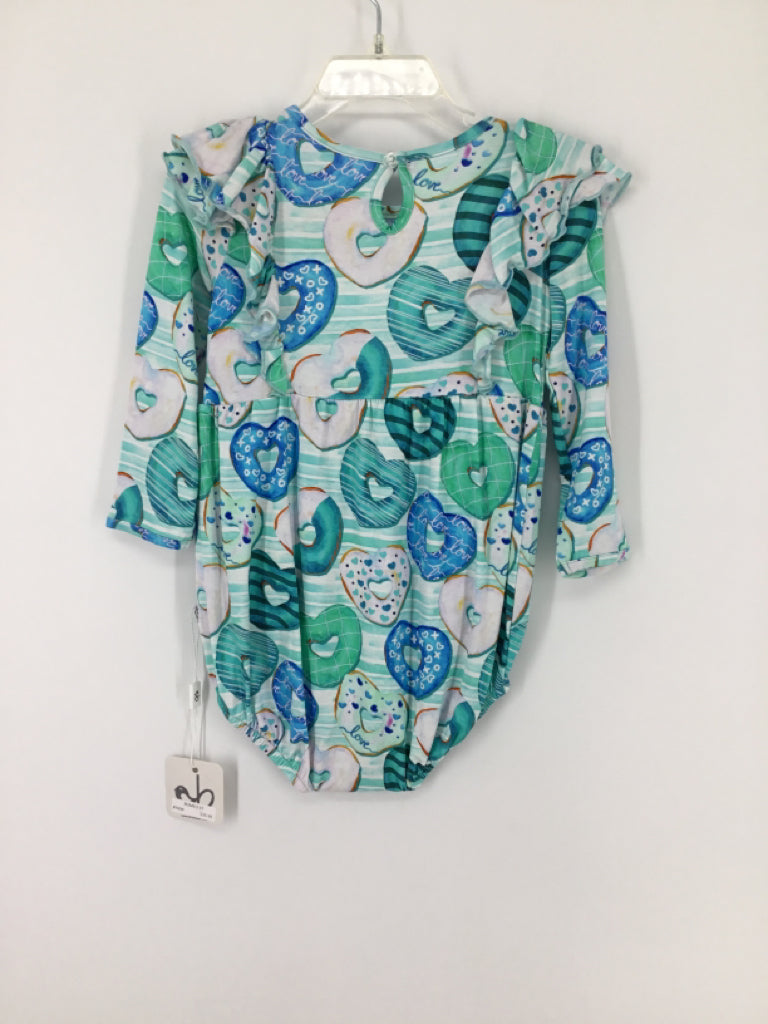 Birdie Bean Child Size 3 Blue Valentine's Day