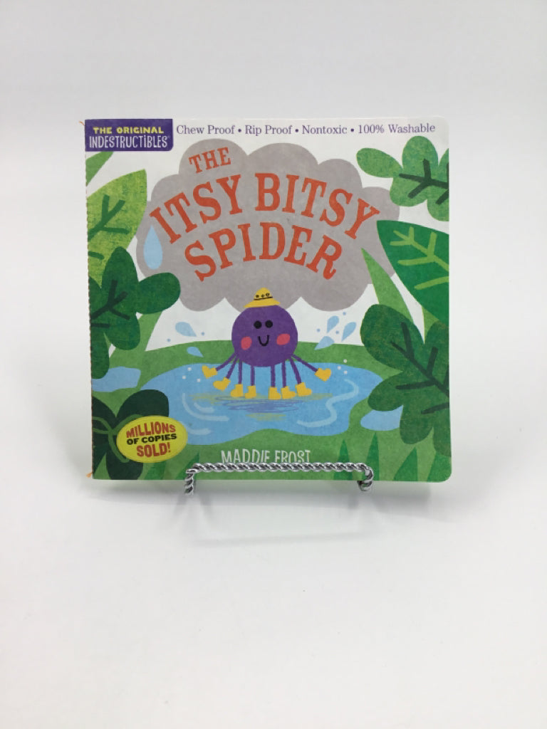 Industructibles The Itsy Bitsy Spider Paperback Book