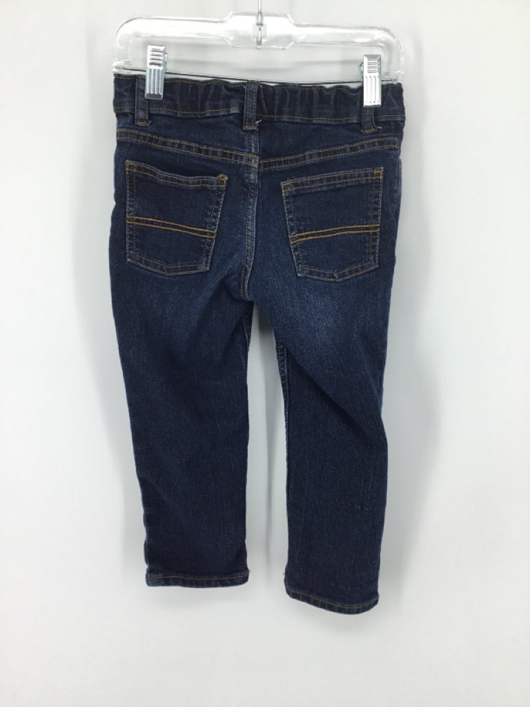 Carter's Child Size 3 Blue Solid Jeans - boys