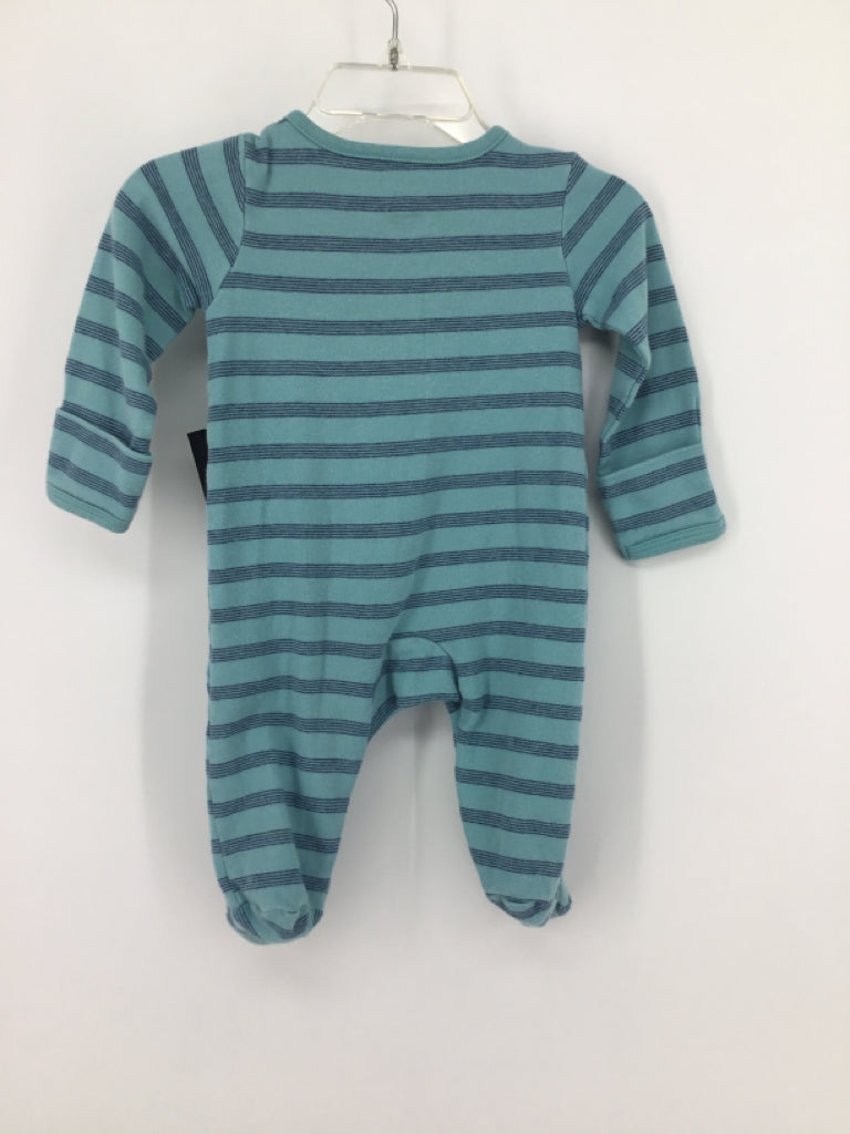 Just One You Made by Carters Child Size 3 Months Blue Sleepers