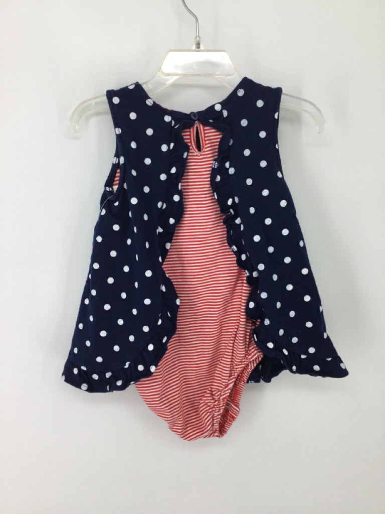 Child of Mine Child Size 24 Months Navy Stars & Stripes Outfit