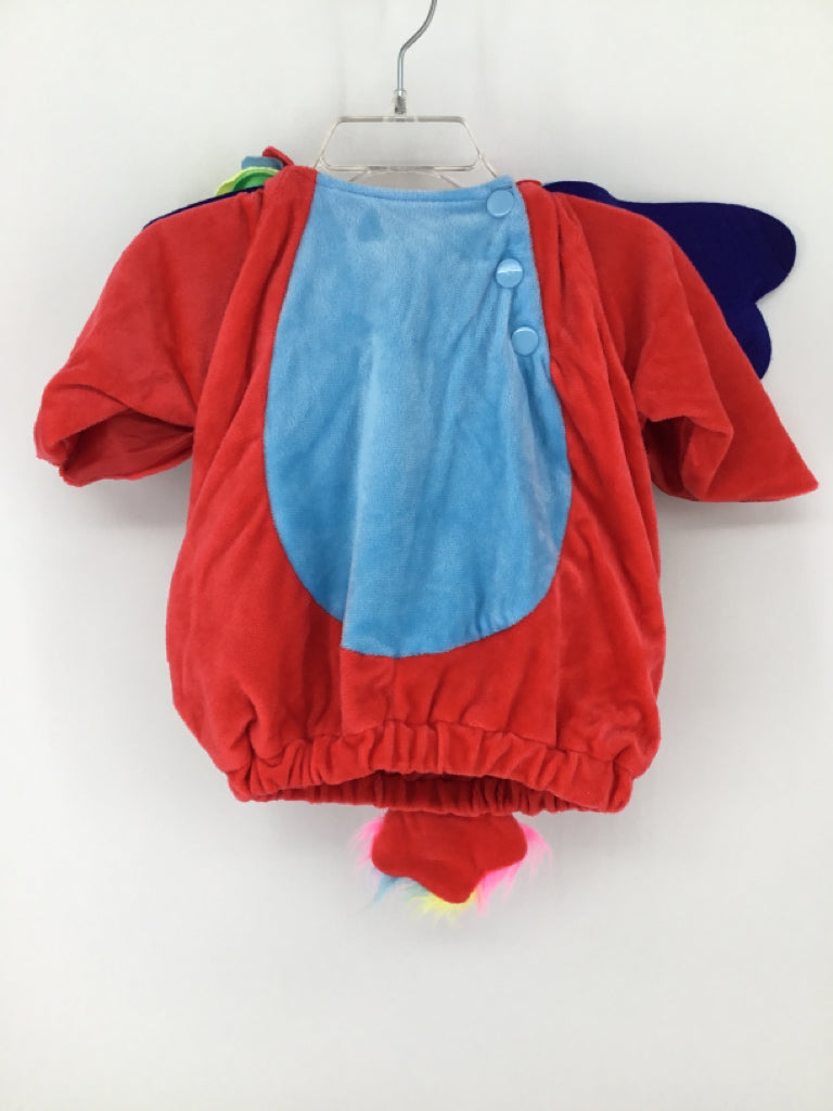 Target Child Size 0-6 Months Red Tropical Bird Halloween Costume