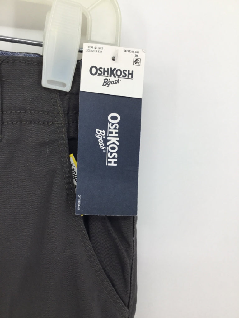 OshKosh B'gosh Child Size 10 Gray Solid Pants - boys