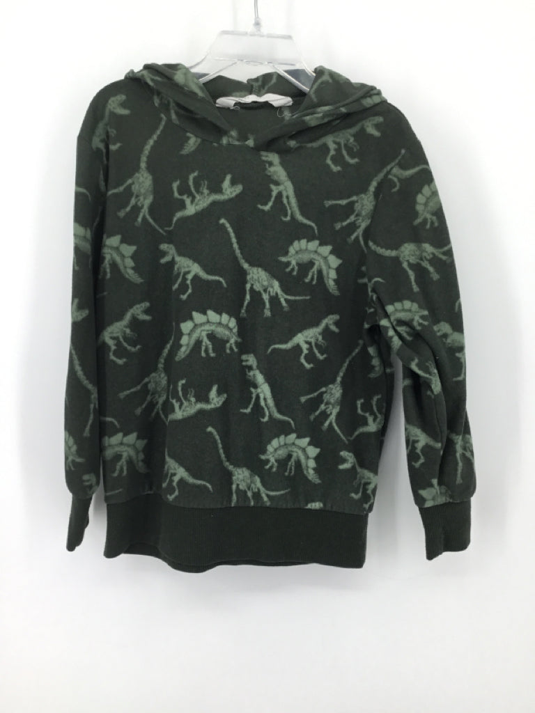H & M Child Size 4 Green Diamond Sweatshirt - boys