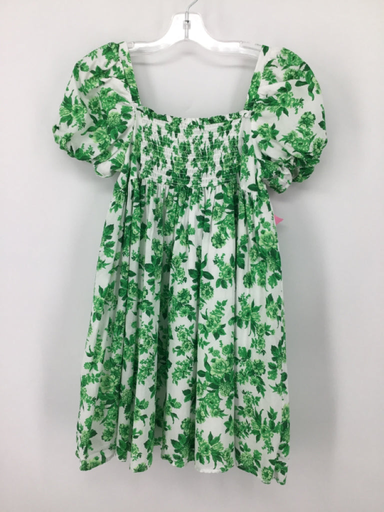 Janie and Jack Child Size 8 Green Dress - girls