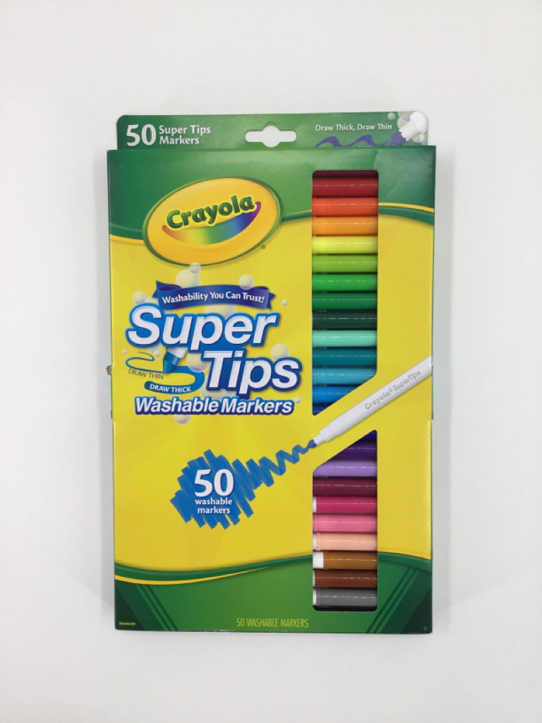 Crayola Super Tips Washable Markers 50 Ct