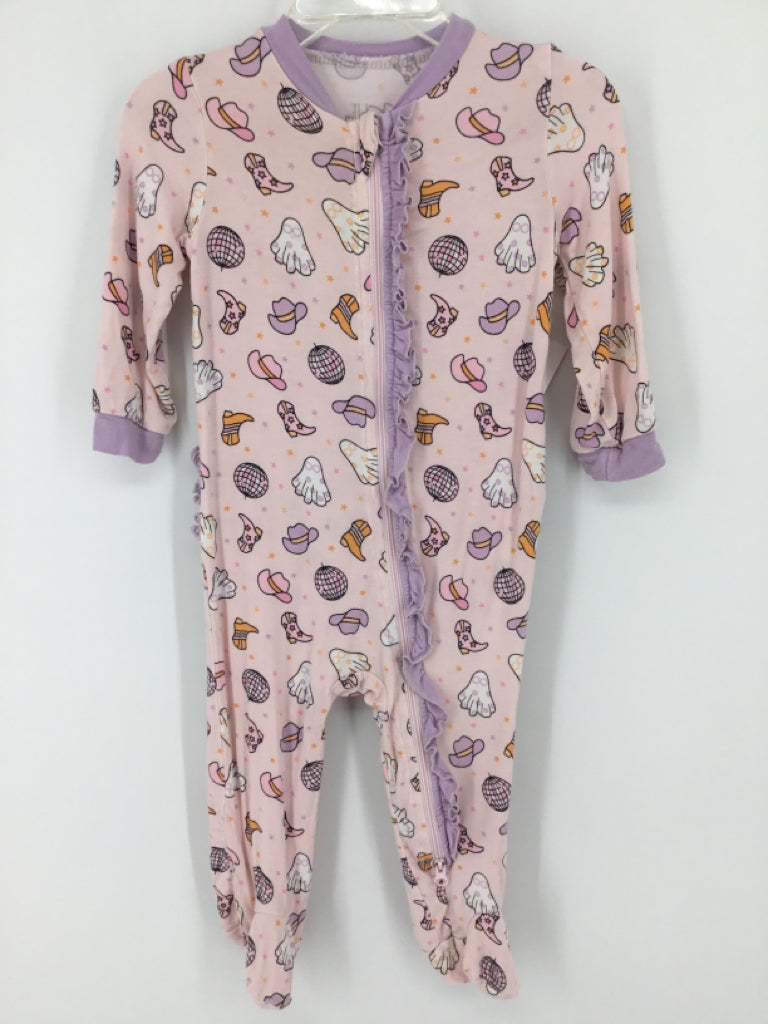 Milkberry Child Size 6-9 Months Pink Halloween Sleeper