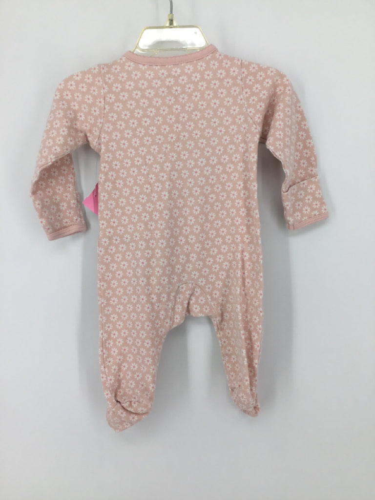 Just One You Made by Carters Child Size 3 Months Pink Sleepers
