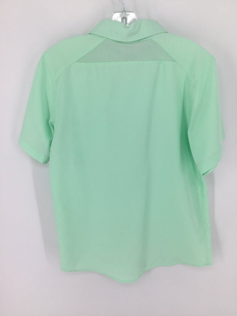Under Armour Child Size 10 Green Solid Shirt - boys