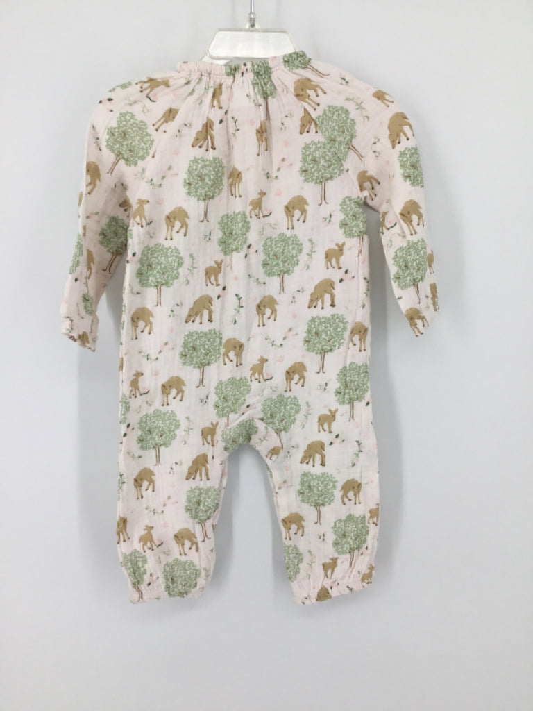 Mudpie Child Size 6-9 Months Pink Outfit - girls