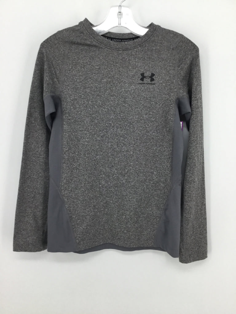 Under Armour Child Size 10 Gray Marbled Shirt - boys