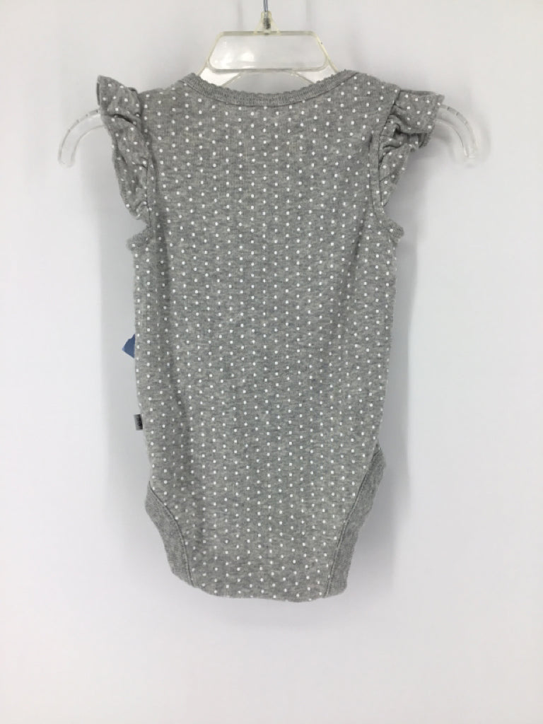 Baby Gap Child Size 3-6 Months Gray Onesie