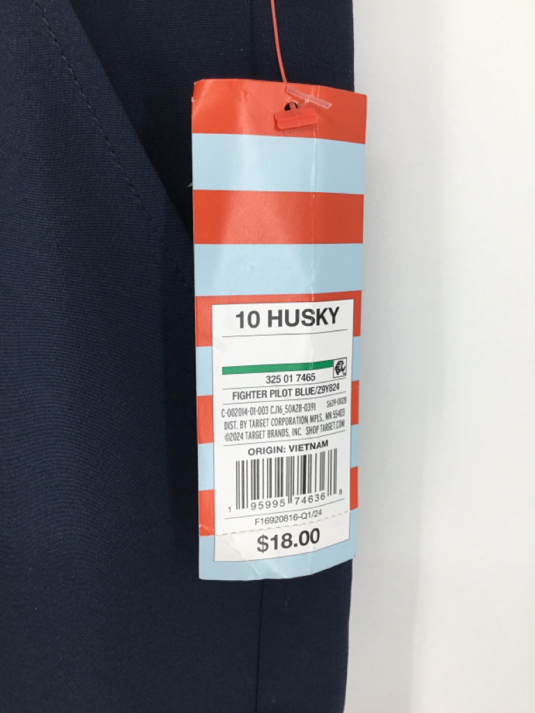 Cat & Jack Child Size 10 Navy Solid Pants - boys