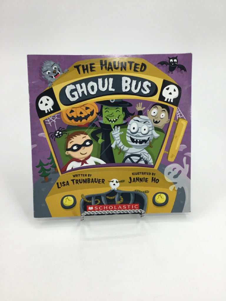 The Haunted Ghoul Bus Paperback Halloween Book